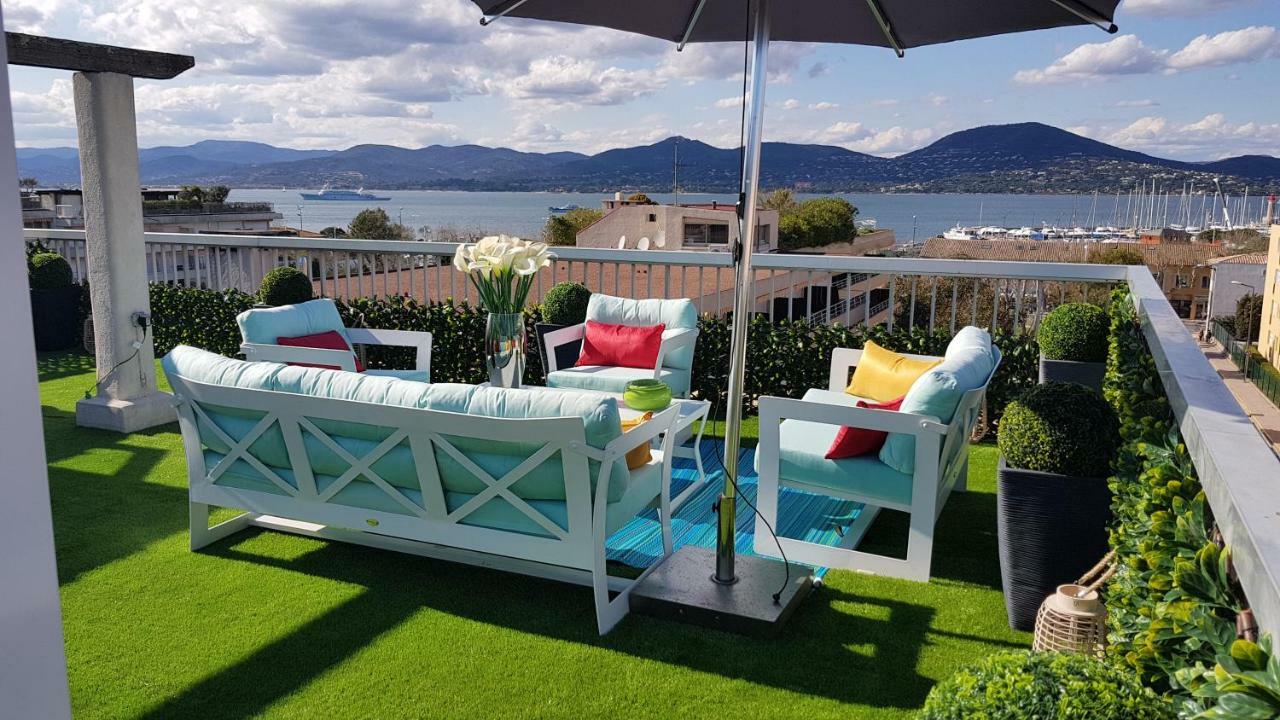 Apartament Saint Tropez Sea View Penthouse Zewnętrze zdjęcie