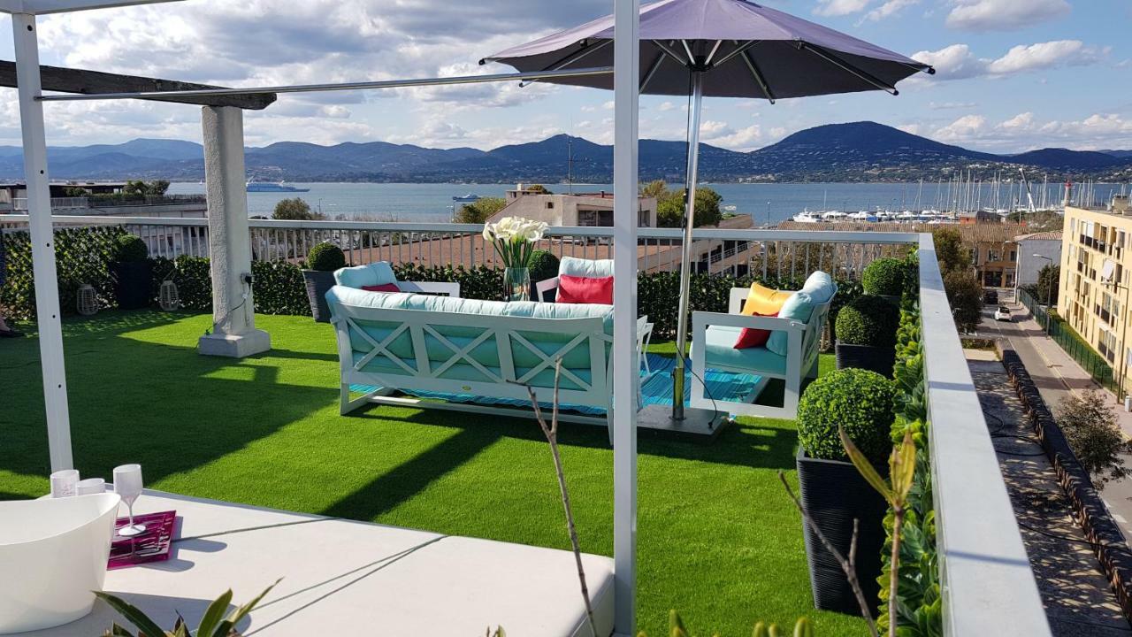 Apartament Saint Tropez Sea View Penthouse Zewnętrze zdjęcie