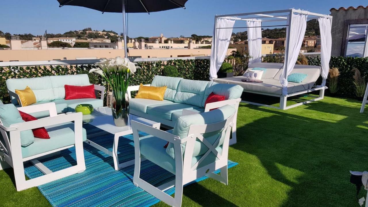 Apartament Saint Tropez Sea View Penthouse Zewnętrze zdjęcie
