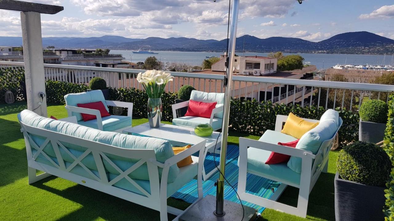 Apartament Saint Tropez Sea View Penthouse Zewnętrze zdjęcie
