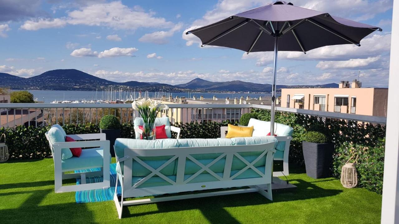 Apartament Saint Tropez Sea View Penthouse Zewnętrze zdjęcie