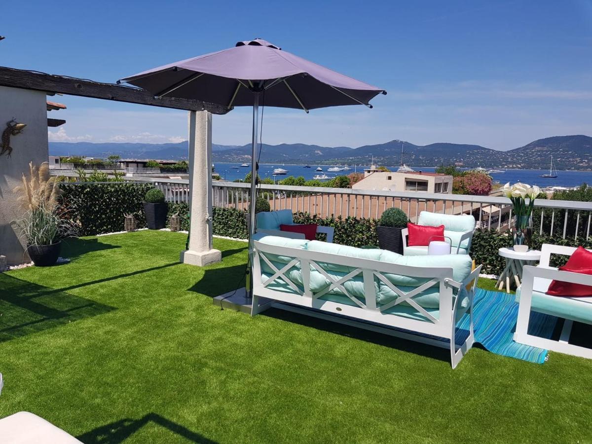 Apartament Saint Tropez Sea View Penthouse Zewnętrze zdjęcie