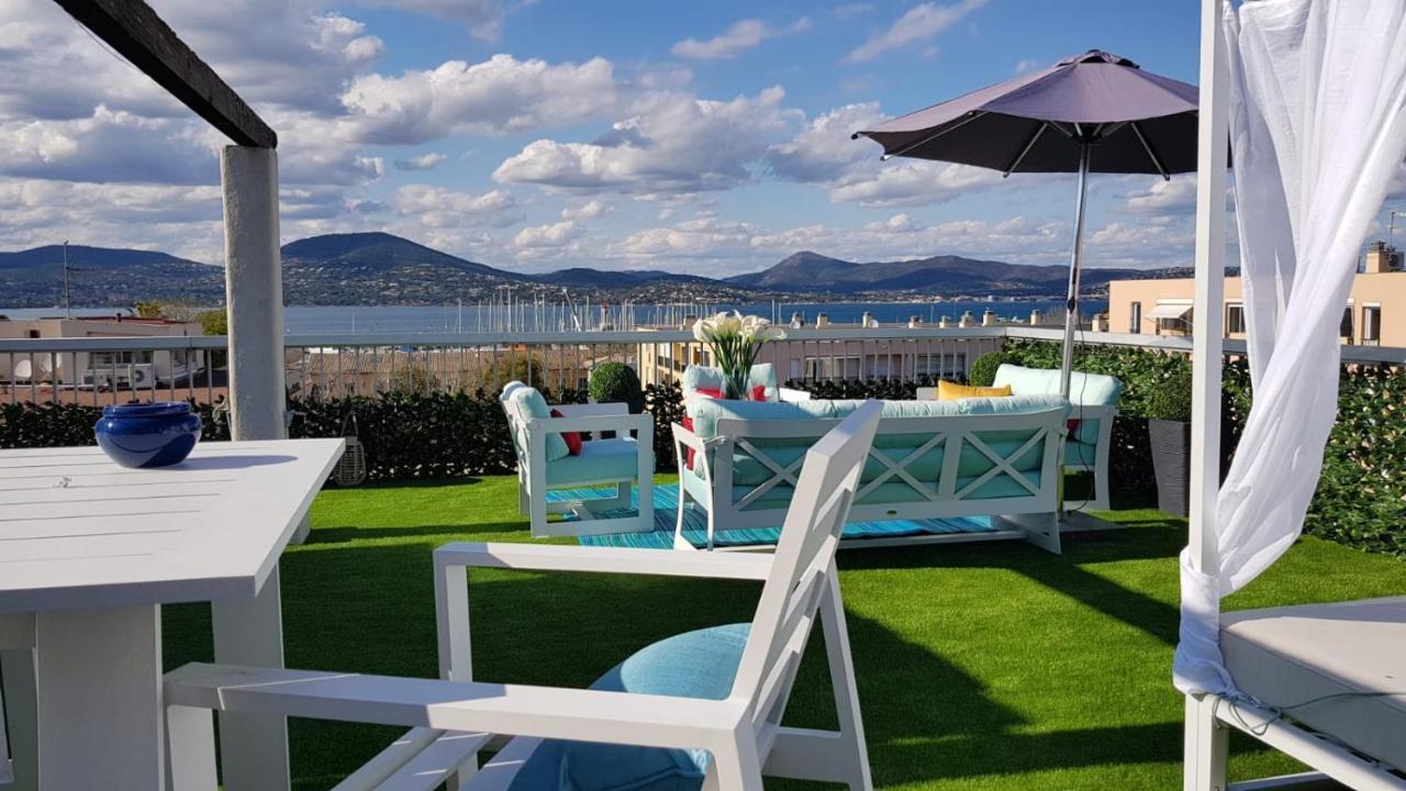 Apartament Saint Tropez Sea View Penthouse Zewnętrze zdjęcie